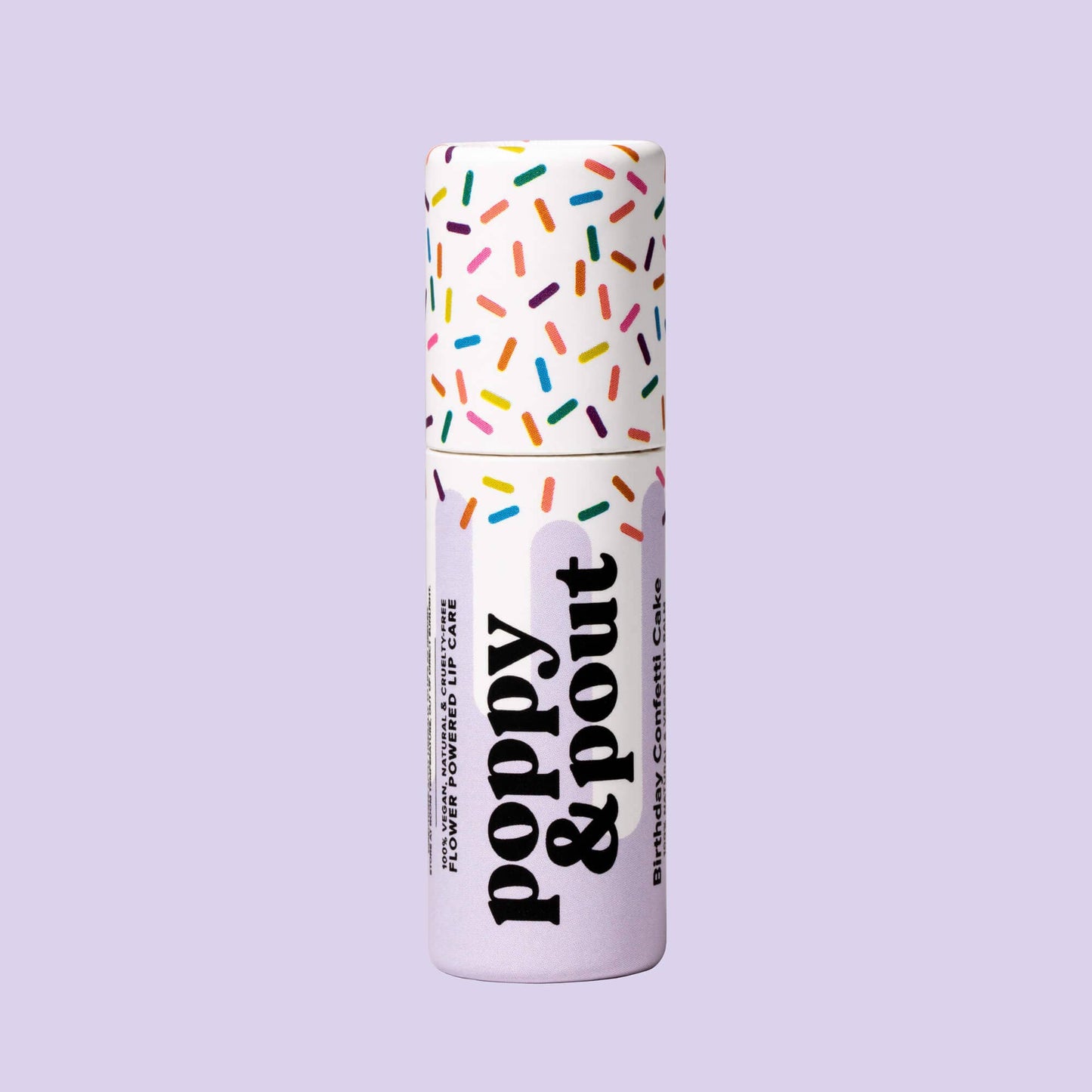 Lip Balm - Purple Birthday Confetti Cake