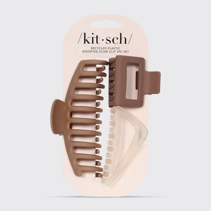Oversized Assorted Claw Clip Set