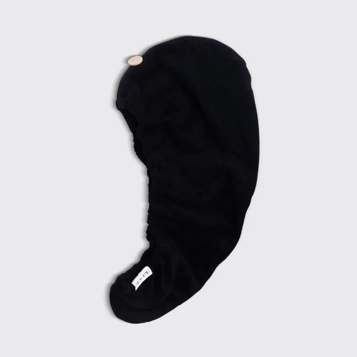 Quick Dry Hair Towel - Black