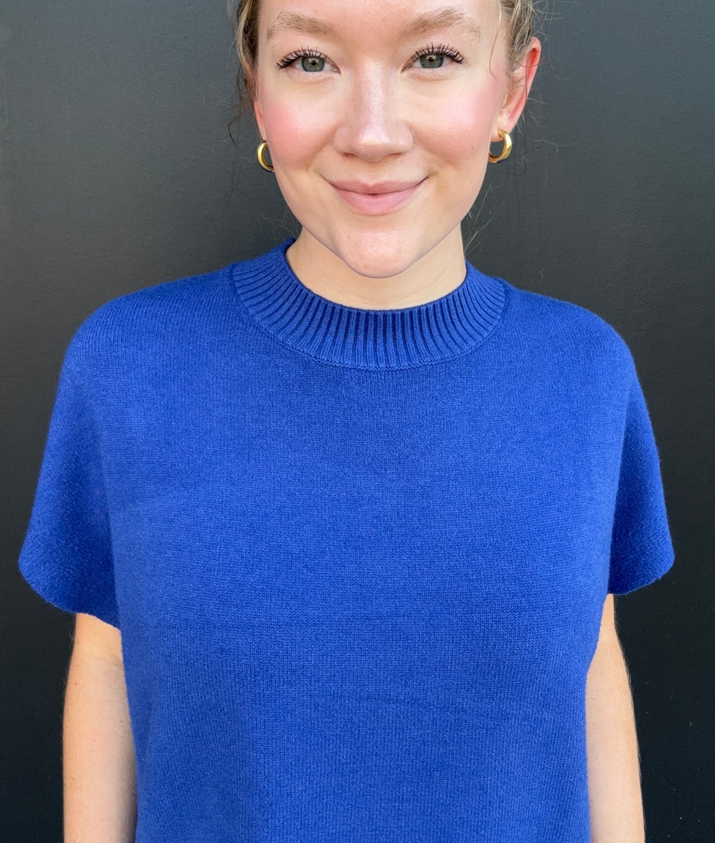 Cobalt Sweater Top