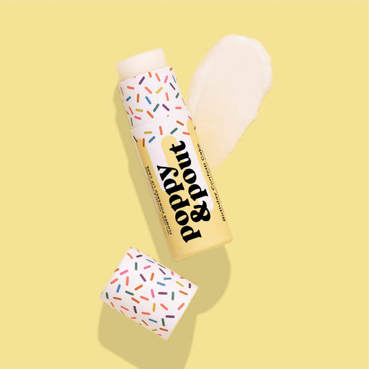Lip Balm - Yellow Birthday Confetti Cake