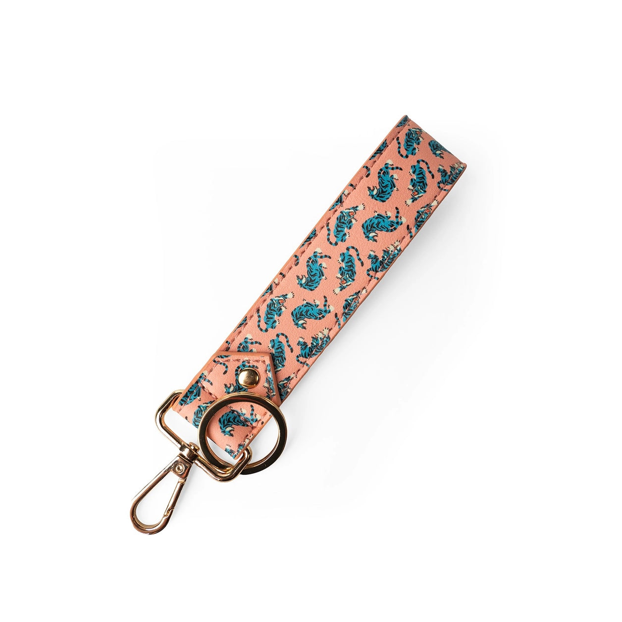 Printed Wristlet Keychains