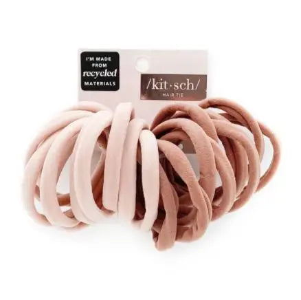 Eco-Friendly Nylon Elastics 20pc - Blush
