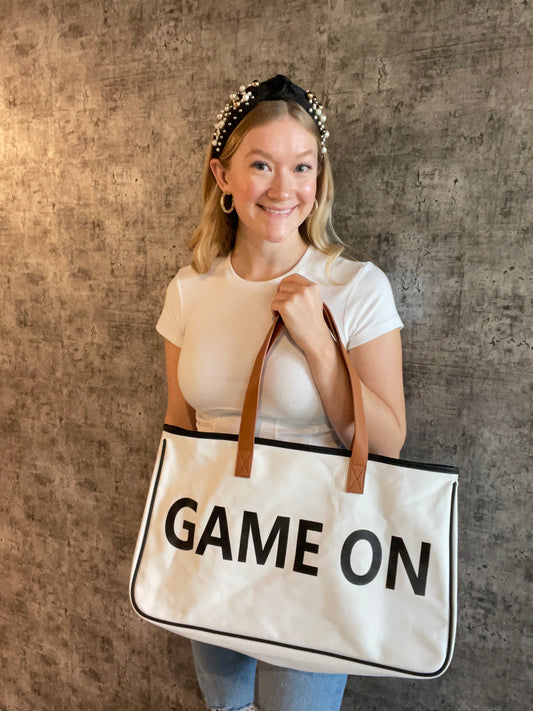 Game On Tote Bag