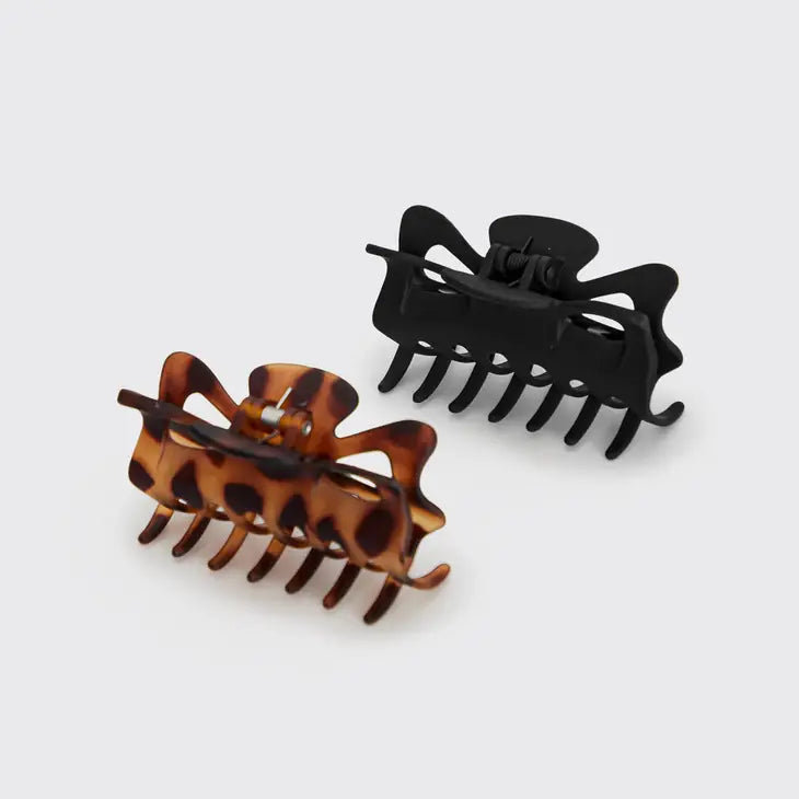 Large Claw Clip 2pc Set