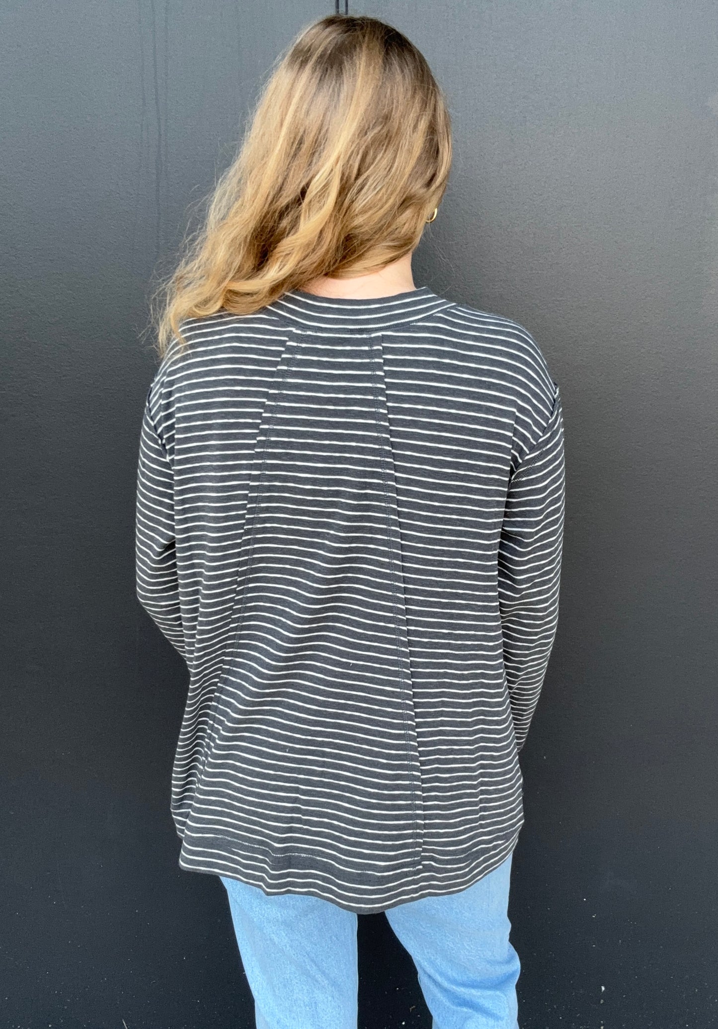 Slouchy Stripe Top