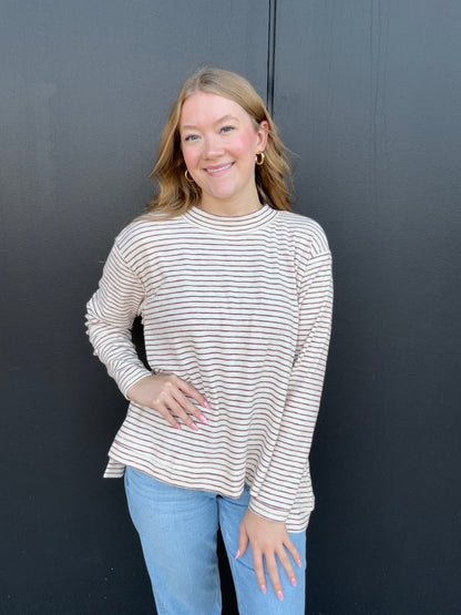 Slouchy Stripe Top