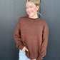 Ribbed Hi-Lo Sweater