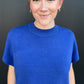 Cobalt Sweater Top