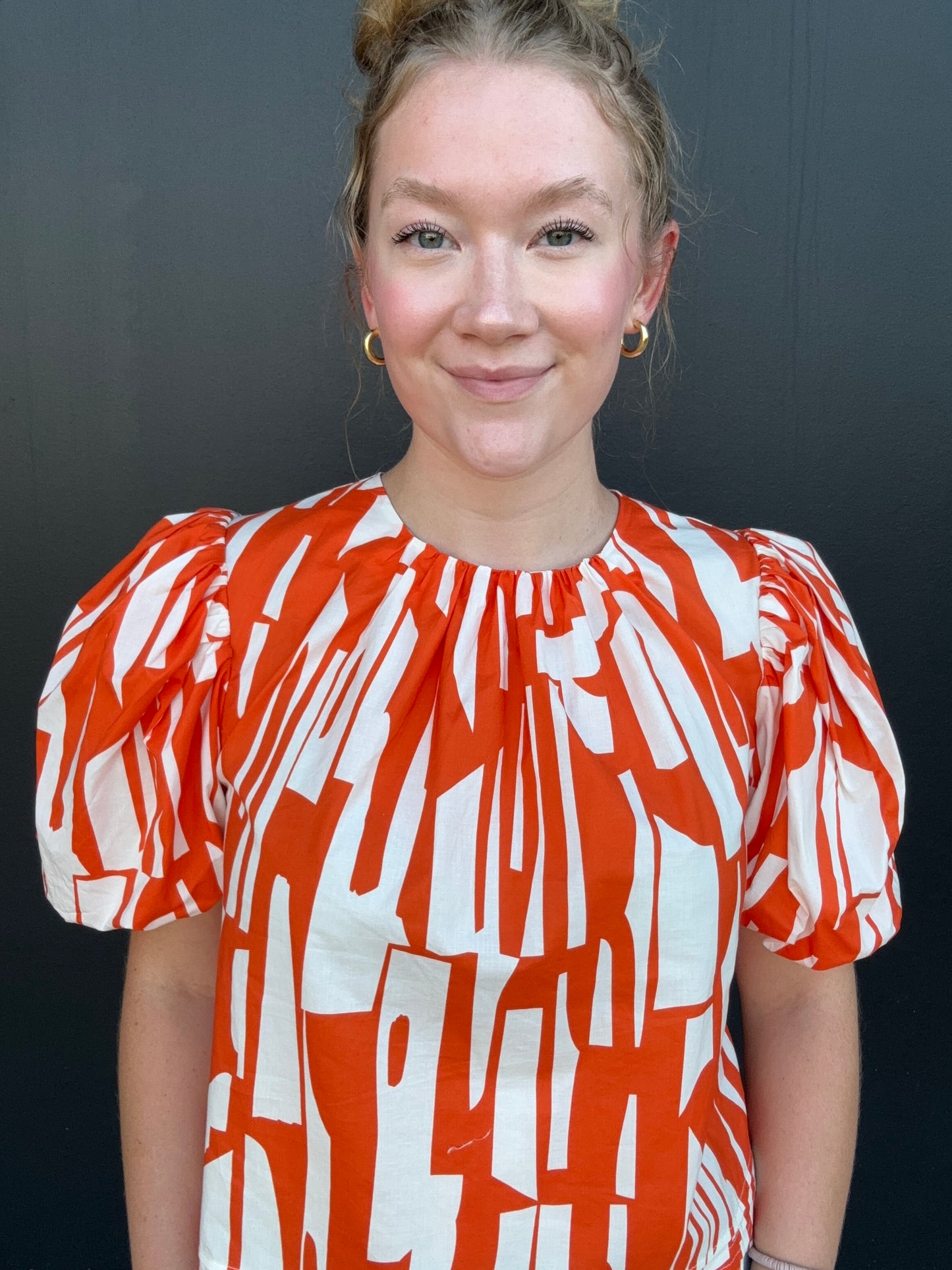 Oranges & Cream Blouse