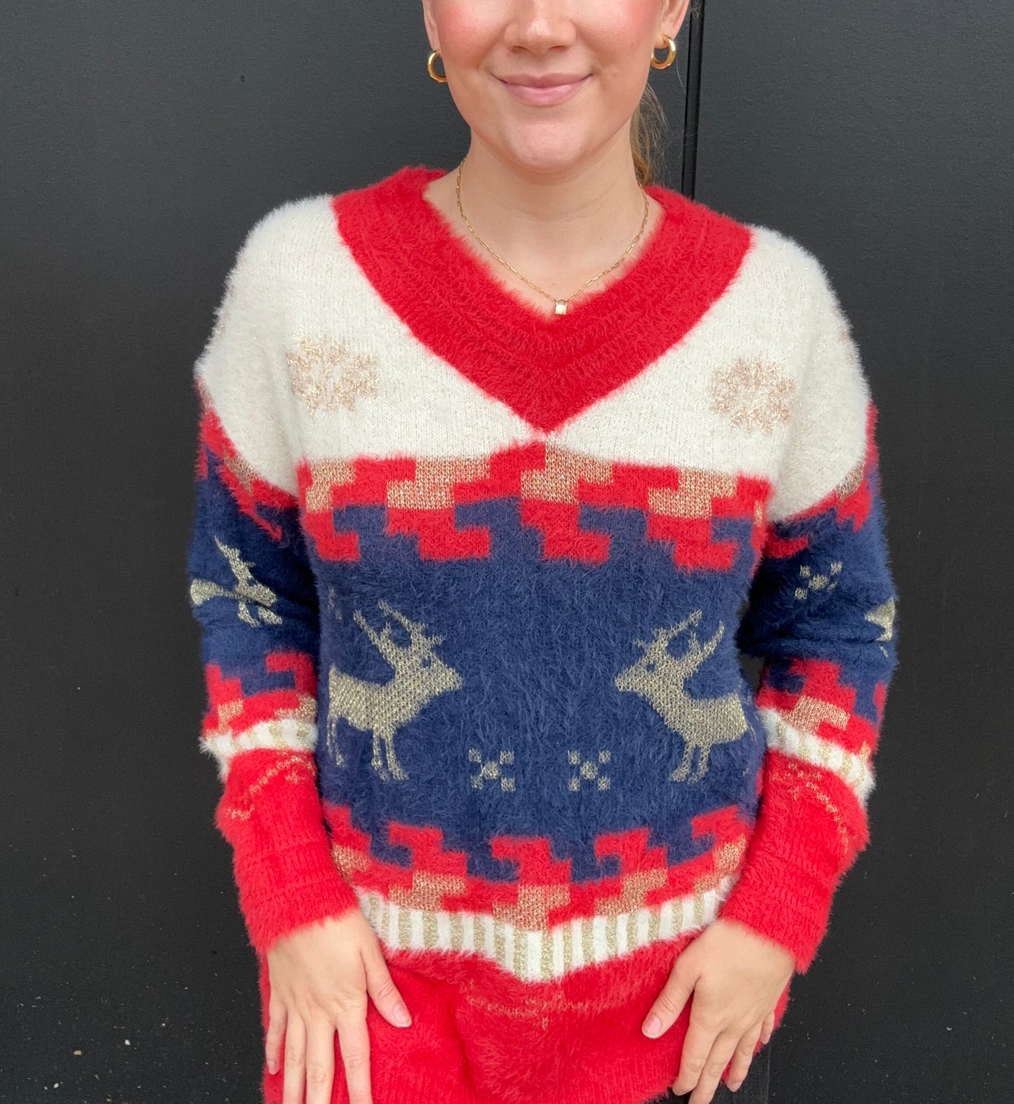 Christmas Reindeer Sweater