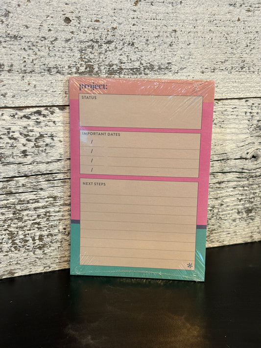 Project Planning Sticky Notes