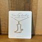 Cowboy Boot Necklace