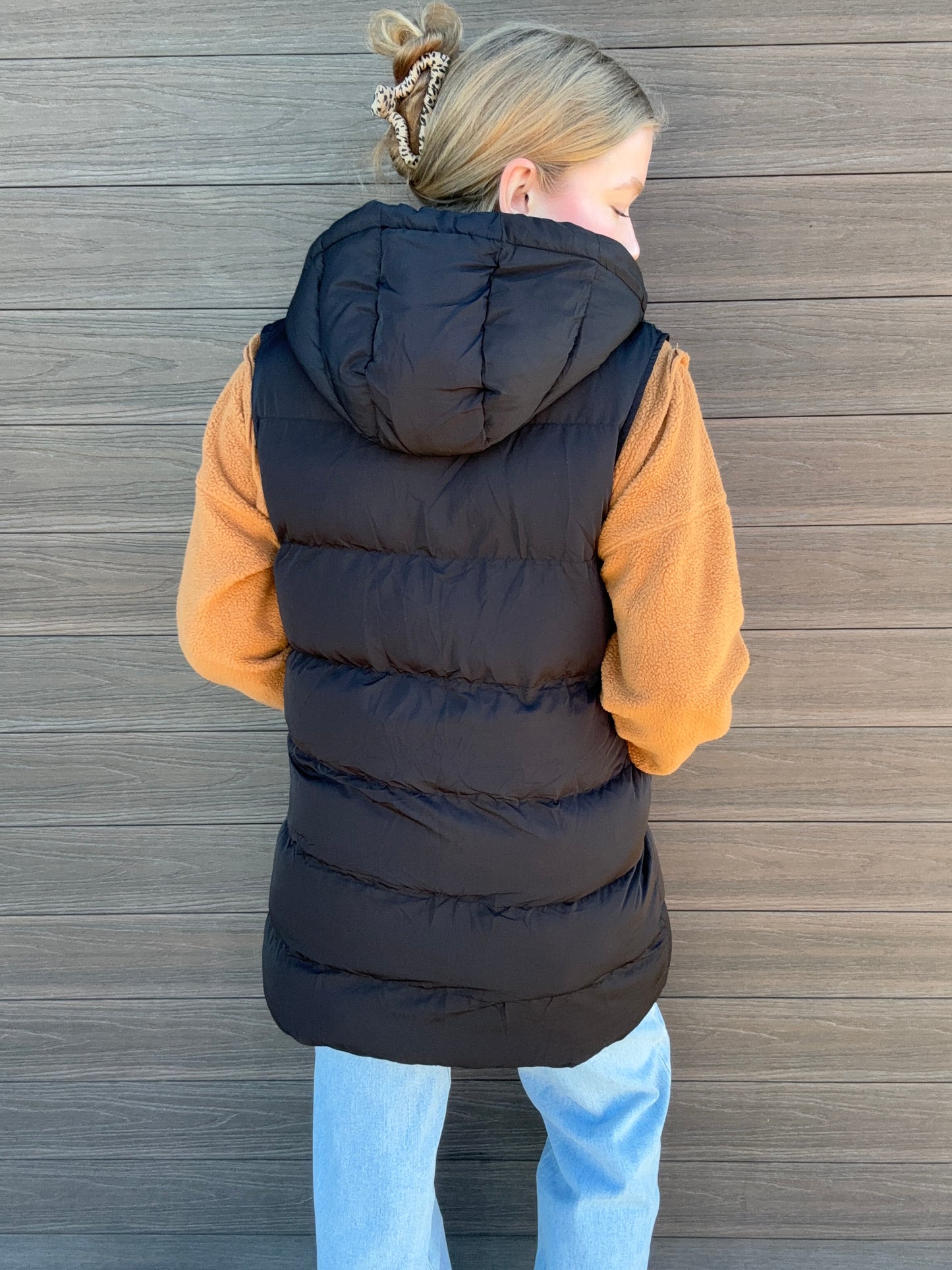 Longline Puffer Vest