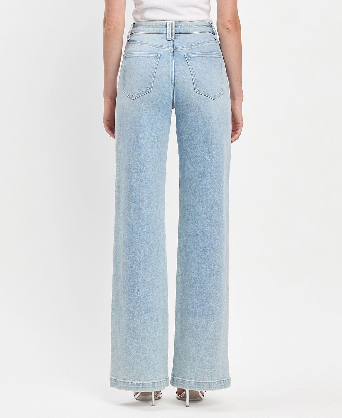 High Rise Wide Leg Jeans