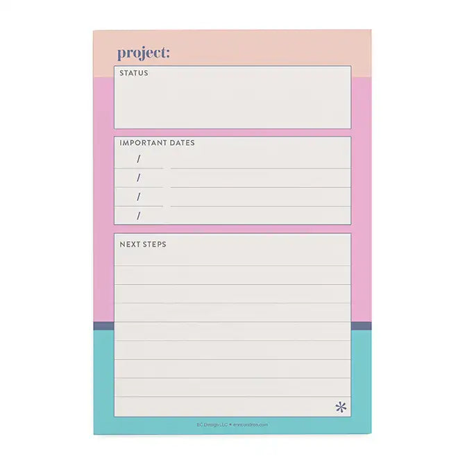 Project Planning Sticky Notes