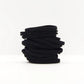 Recycled Nylon Elastics 20c set- Black